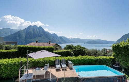 Riva di Solto Apartment | Awesome Apartment In Solto Collina Bg
