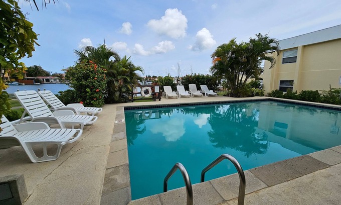 Rodney Bay House | Bay View #7 Is A 2-bed, 3.5-bath Waterfront Townhouse In A Gated Community. 2 Bedroom Townhouse by RedAwning