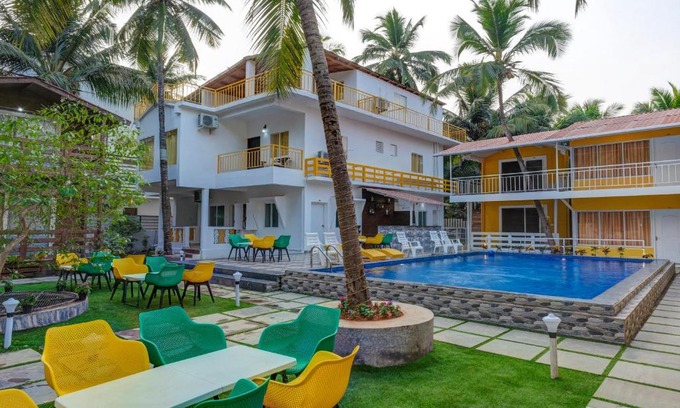 Morjim Hotel | Beach Walk Resort-100 meters to Morjim Beach