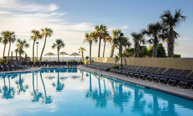 Myrtle Beach Apartment | Beachfront, Spacious King Suite with Resort Access, Free Parking!