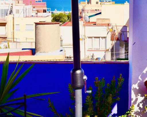 Sant Carles de la Rapita Apartment | Beau duplex plus terrasse vu sur la mer en centre ville