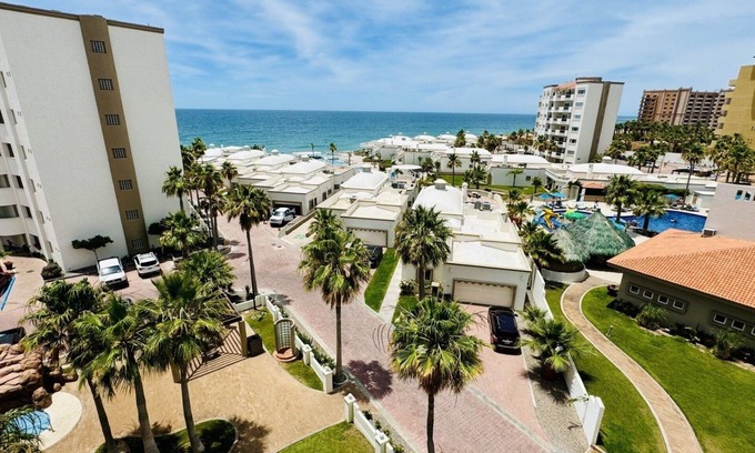 Sandy Beach Condo | Beautiful 1Â½ Bedroom Condo on the Sea of Cortez at Las Palmas Resort D-503A 1 Condo by RedAwning