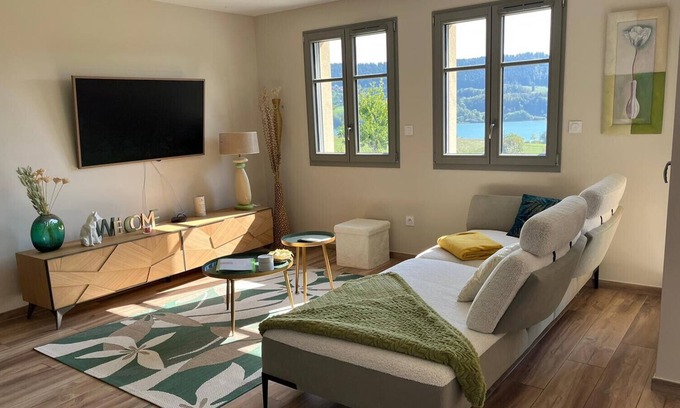 Les Grangettes Apartment | Beautiful apartment with view for 4/5 people in Les Grangettes