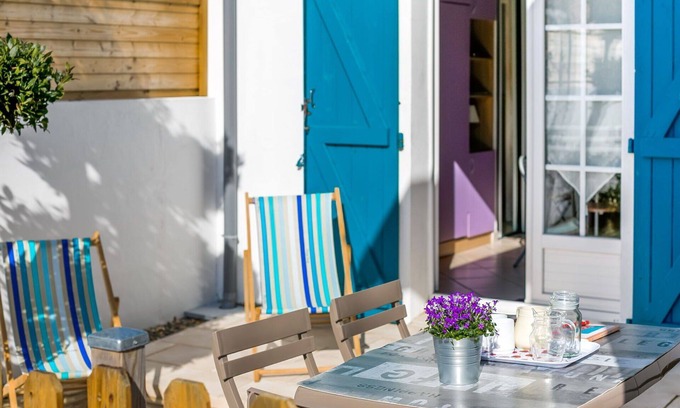 Guethary Apartment | Beautiful apartment for 2 guests with WIFI, A/C, TV and terrace