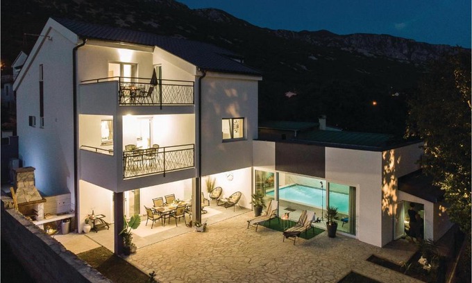 Tribalj House | Beautiful Home In Tribalj With 4 Bedrooms, Sauna And Indoor Swimming Pool