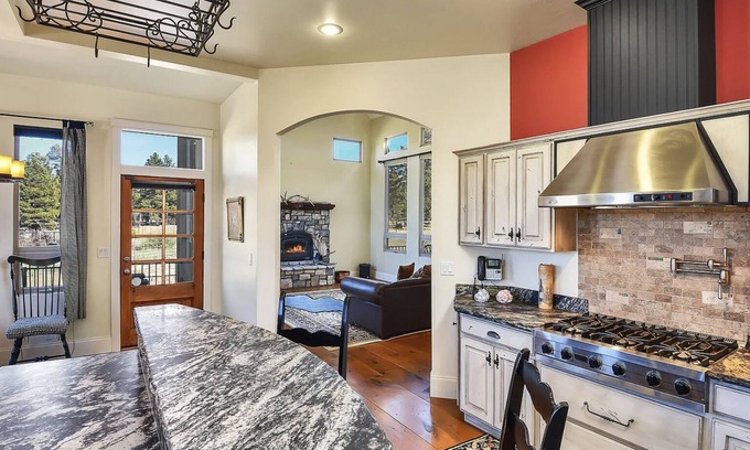 Flagstaff House | Beautiful Home with Backyard Access to National Forest & Views of San Fran Peaks