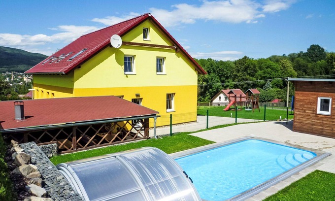 Jilove House | Beautiful private villa for 18 guests with hot tub, WIFI, private pool, TV and patio