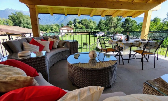Prati Meriggi Villa | Beautiful private villa for 7 people with A/C, WIFI and terrace