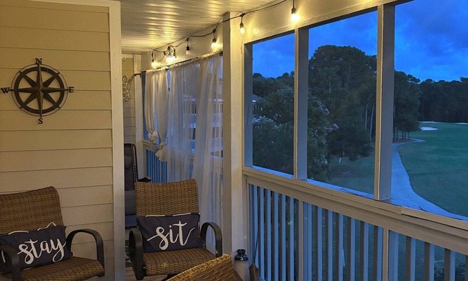 St. James Condo | Beautiful Southport, Golf Frontage & Oak Island Beach club .New Quartz counters