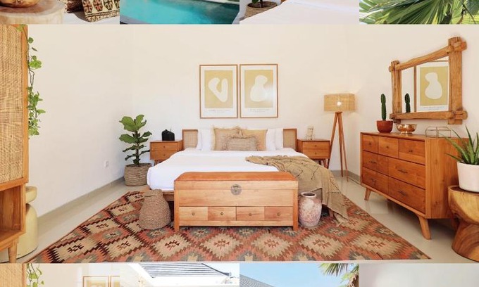 Berawa Villa | Beautiful Tropical-Boho 3BR Villa, Berawa Canggu, Bali