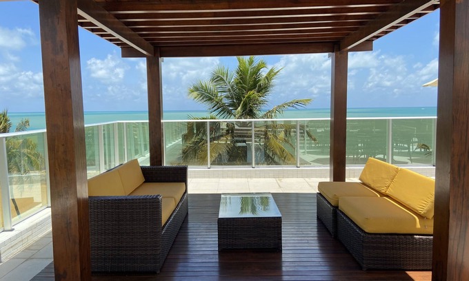 Jardim Oceania Apartment | BELA HOSPEDAGEM - PÉ NA AREIA NO BESSA