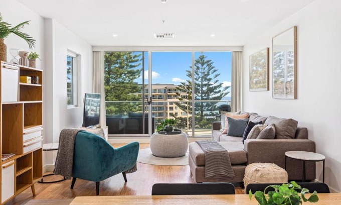 Glenelg Apartment | Belle Escapes - Aquarius on Colley Terrace 2 bed-2bath with sea views