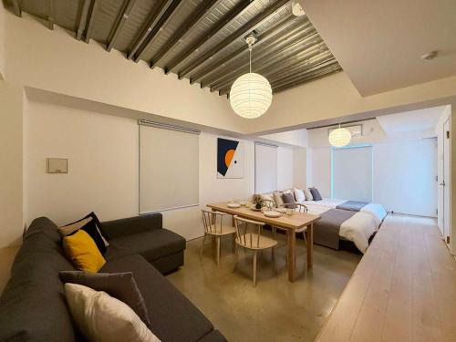 Hiroshima City Centre Apartment | bHOTEL Arts Dobashi - Lovely Studio for 6 Ppl with Very Good Location