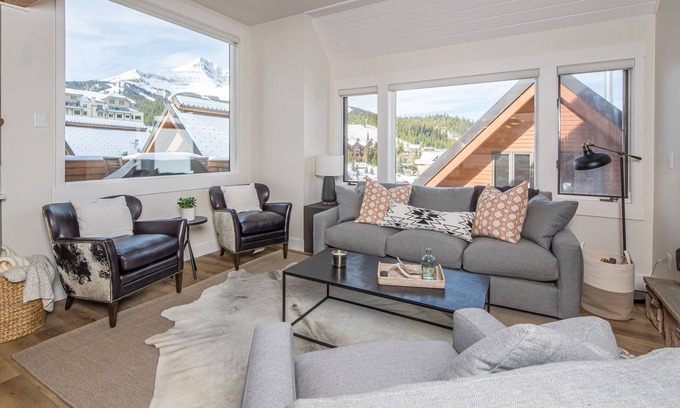 Big Sky Ski Chalet | Big Sky Mountain Village Ski-in, Ski-out Chalet w/Excellent Views