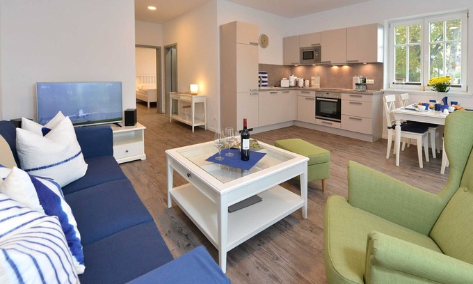 Ralswiek Apartment | BLAUES HAUS Apartment No. 1 - Störtebeker Appartements BLAUES HAUS