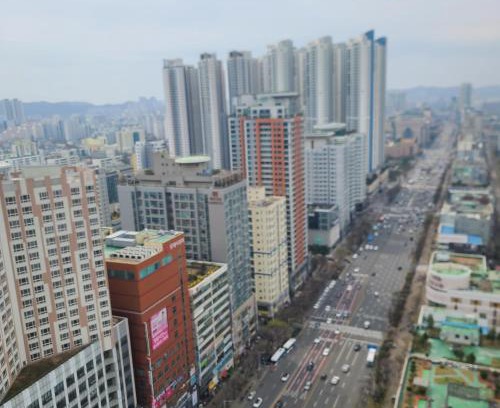 Bucheon Apartment | #BLESSYOU STAY #Paid Parking #Free Netflix #Sinjungdong Station 1Min #High-rise View #Newly built