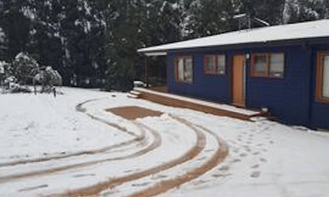 Marysville House | Blue House - Spring time hike and bike destination!