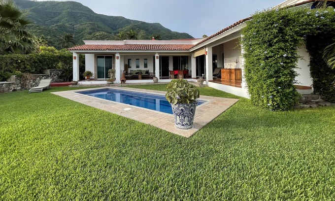 Raquet Club House | Blue House with Views Is Open!