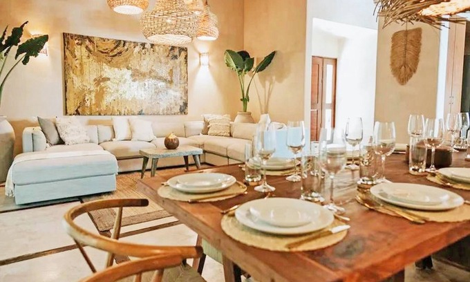 Playacar Fase II Villa | Boho-Chic Villa with 4 Bedrooms & 5 Bathrooms in Exclusive Playacar Phase 2