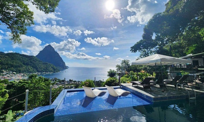 Soufriere Hotel | Breathtaking Sea View | Relaxing Stay w/Pool & Spa Access | Nature Getaway