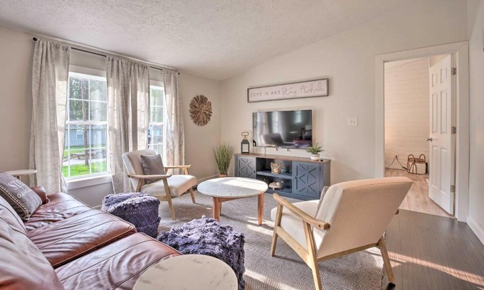 Lake Michigan Beach House | Breezy Coloma Getaway with Grill - 1 Mi to Beaches!