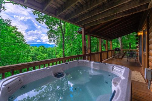 Blue Ridge Villa | Breezy Mountain View - Hot Tub Pet-Friendly Views