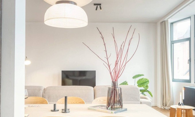 University District Apartment | Bright 2BR Flat in Antwerp City