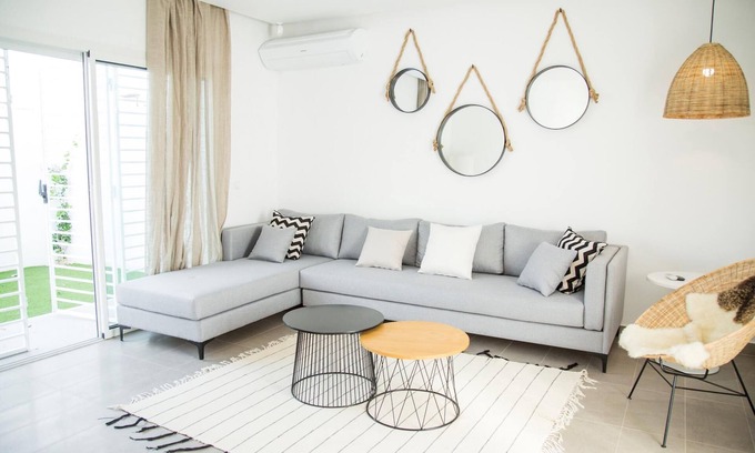 Sidi Daoud Apartment | Bright apt w/breakfast 5mn from Carthage&SidiBou