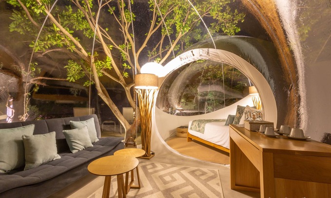 Trou d'Eau Douce Cabin | Bubble Lodge Ile aux Cerfs
