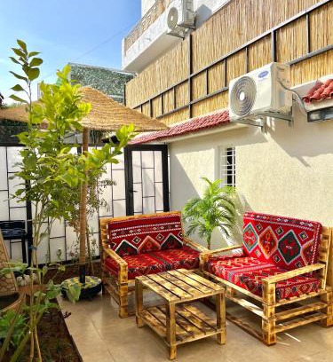 Rabat Villa | C2, Modern Charm apartment Facing Carrousel with Ocean View