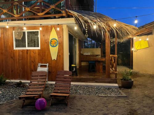Saladita Apartment | Cabaña Almendro Punto Surf Barra La Saladita
