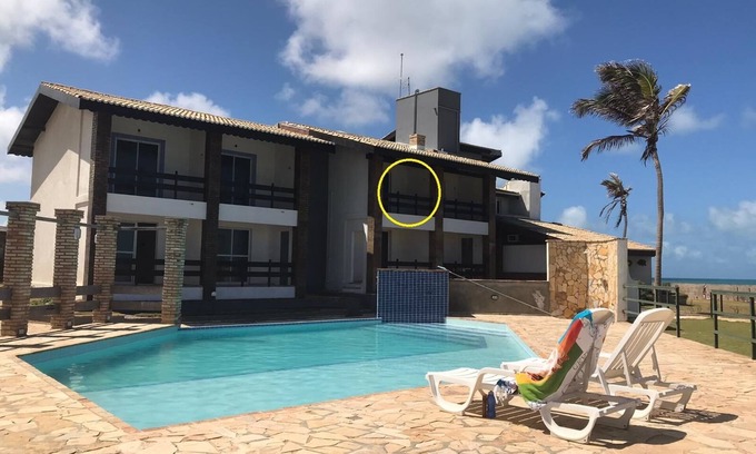 Aguas Belas Apartment | CABIN APARTMENT (with sea view and pool)