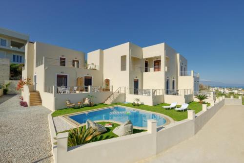Sfakaki Apartment | Cafe Noir - Sea View Exclusive Maisonette by Sky Hill Resorts