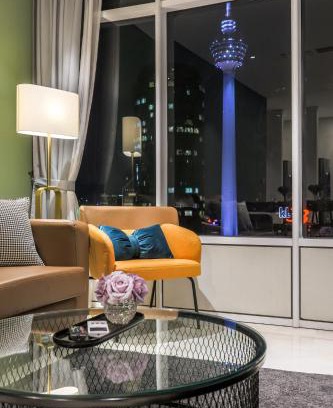 Kuala Lumpur City Centre Apartment | Calm Sojourn, Sky Suites KLCC