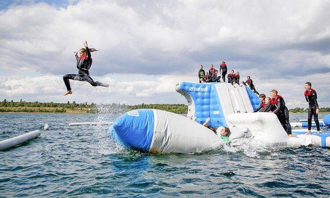 Rackwitz RV Rental | Camp David Sport Resort holiday complex on Lake Schladitz, Rackwitz
