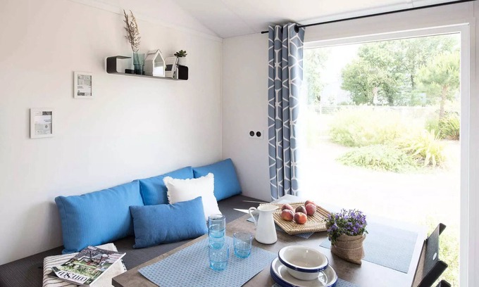 Benodet Ski Chalet | Camping de la Plage* - Chalet Club 3 Rooms 2 adults + 3 children (- 13 years old)