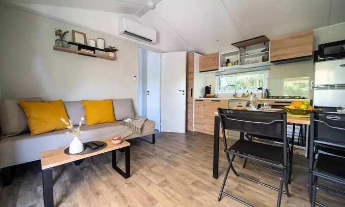 Brem Sur Mer House | Camping L'Océan* - Mobil Home Duo Premium 3 Parts 4 People