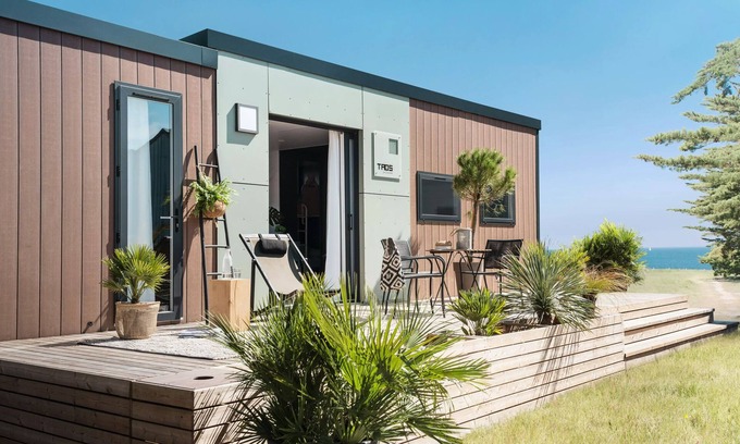 Hautot-sur-Mer House | Camping Le Marqueval* - Mobile home Taos 4 rooms 6 people