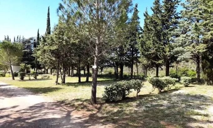 Fabrezan House | Camping Le Pinada * - Mobil Home TULIPE - 2 bedrooms - 28 m2 4 people