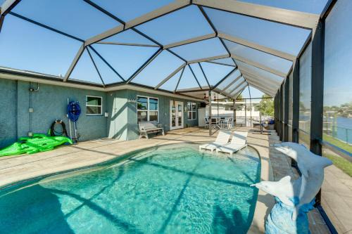Port Charlotte - Charlotte Harbor House | Canal-Front Home with Private Dock in Port Charlotte