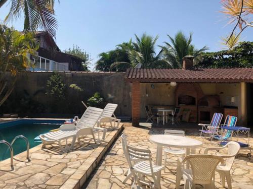 Raul Cury House | Casa de Praia com Piscina e Churrasqueira a 450m do Mar
