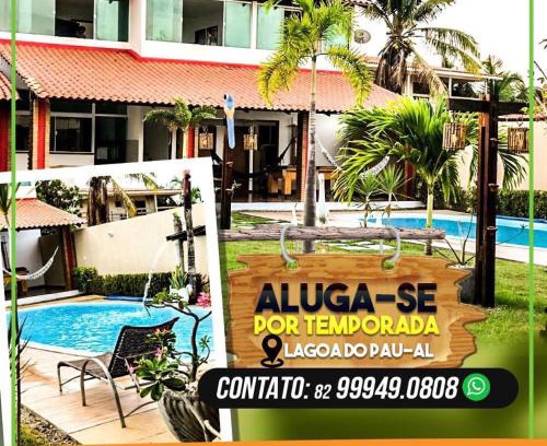 Coruripe House | Casa de temporada com 6 quartos na Praia da Lagoa do Pau Coruripe - AL
