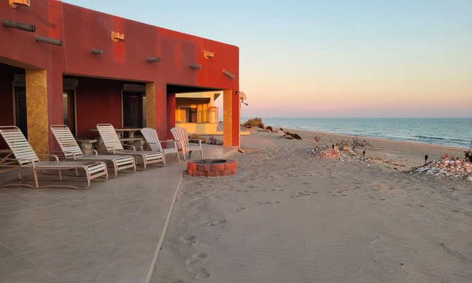 Puerto Penasco House | Casa Roja, Beaches! Oceanfront Private House
