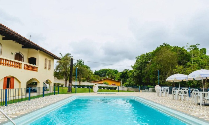 Suzano House | Chácara em Suzano com piscina e área de lazer
