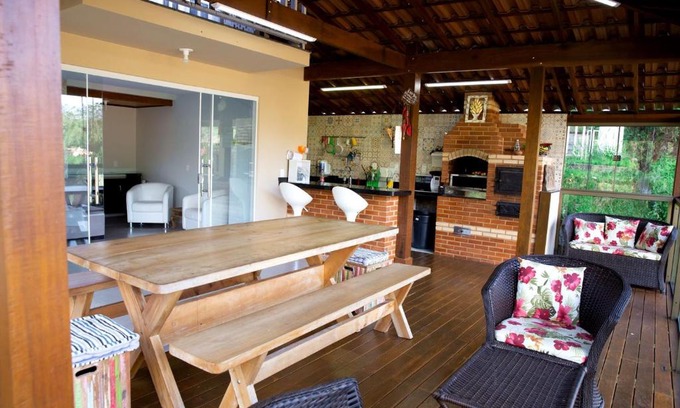 Vitor Hugo Ski Chalet | Chalé com lazer no Hotel Fazenda China Park ES