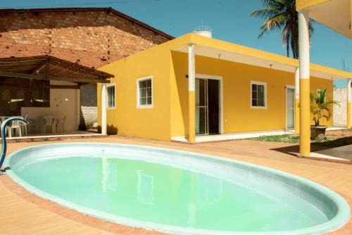 Sao Miguel dos Milagres Ski Chalet | Chale c piscina e WiFi -Sao Miguel dos Milagres AL
