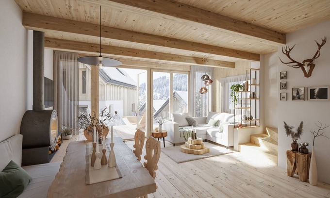 Schonberg Ski Chalet | Chalet #2 with 3 bedrooms and sauna