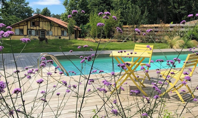 Saubion House | Character house on a large wooded garden 10 minutes from the beaches of Seignosse