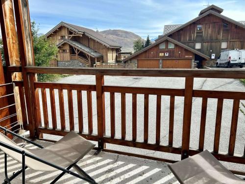 Jeux Apartment | Charmant Studio 4p avec Terrasse Sud – Proche Pistes & Commerces – Alpe d'Huez - FR-1-405-339