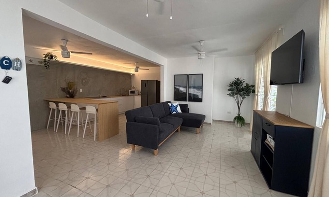 Isabel II House | Charming 2 Bedroom Apartment in Vieques near town.
